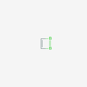 molecular formula C2H2B2 B15437194 1,2-Diborete CAS No. 77385-68-3