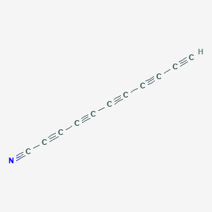 Undeca-2,4,6,8,10-pentaynenitrile