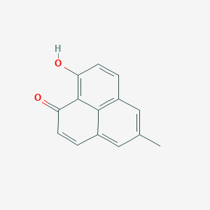 9-Hydroxy-5-methyl-1H-phenalen-1-one