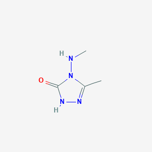 3-methyl-4-(methylamino)-1H-1,2,4-triazol-5-one