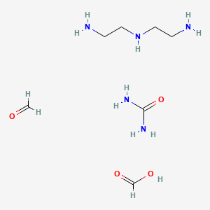 N'-(2-aminoethyl)ethane-1,2-diamine;formaldehyde;formic acid;urea