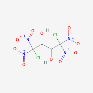 1,4-Dichloro-1,1,4,4-tetranitrobutane-2,3-diol