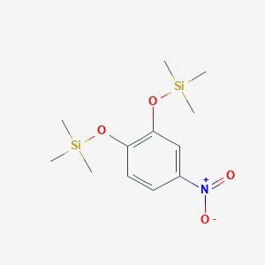 [(4-Nitro-1,2-phenylene)bis(oxy)]bis(trimethylsilane)