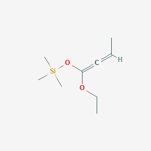 [(1-Ethoxybuta-1,2-dien-1-yl)oxy](trimethyl)silane