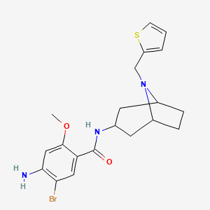 exo-4-Amino-5-bromo-2-methoxy-N-(8-(2-thenyl)-8-azabicyclo(3.2.1)oct-3-yl)benzamide