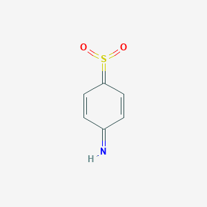 4-(Dioxo-lambda~6~-sulfanylidene)cyclohexa-2,5-dien-1-imine