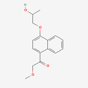 1-(4-Methoxyacetyl-1-naphthyloxy)-2-propanol-