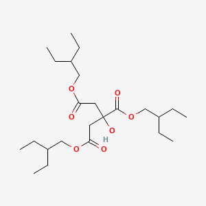 Tris(2-ethylbutyl) 2-hydroxypropane-1,2,3-tricarboxylate