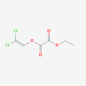 2,2-Dichloroethenyl ethyl ethanedioate