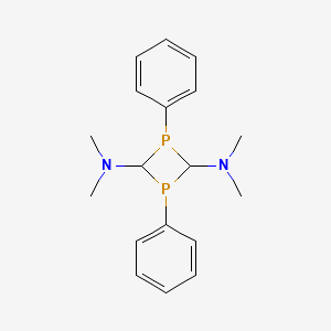 1,3-Diphosphetane-2,4-diamine, N,N,N',N'-tetramethyl-1,3-diphenyl-