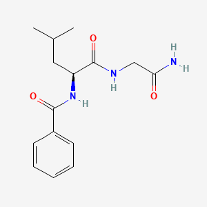 N-Benzoyl-L-leucylglycinamide