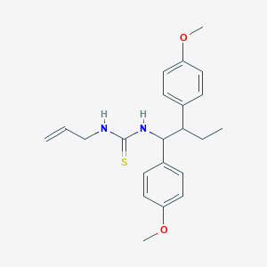 1-[1,2-Bis(4-methoxyphenyl)butyl]-3-prop-2-enylthiourea