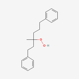 3-Methyl-1,6-diphenylhexane-3-peroxol