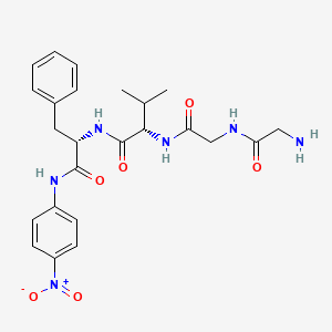 Glycylglycyl-L-valyl-N-(4-nitrophenyl)-L-phenylalaninamide