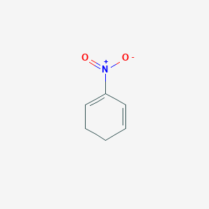 molecular formula C6H7NO2 B15438383 2-Nitrocyclohexa-1,3-diene CAS No. 76356-96-2