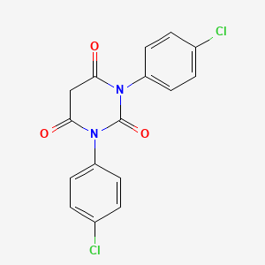 1,3-Bis(4-chlorophenyl)pyrimidine-2,4,6(1H,3H,5H)-trione