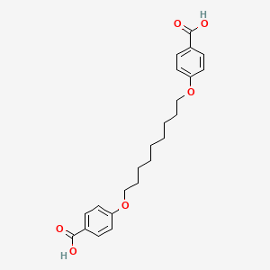 4-[9-(4-carboxyphenoxy)nonoxy]benzoic Acid