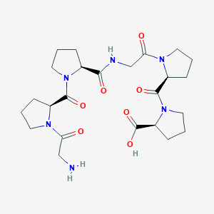 Glycyl-L-prolyl-L-prolylglycyl-L-prolyl-L-proline