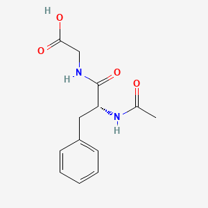 N-Acetyl-D-phenylalanylglycine