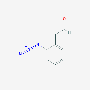 Benzeneacetaldehyde, 2-azido-