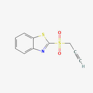 2-(Prop-2-yne-1-sulfonyl)-1,3-benzothiazole