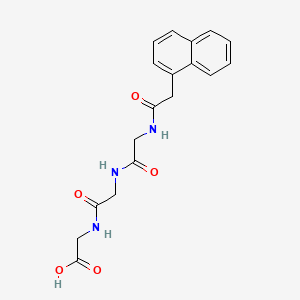 1-Naphthylacetylglycylglycylglycine