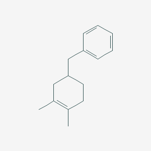 [(3,4-Dimethyl-3-cyclohexen-1-yl)methyl]benzene