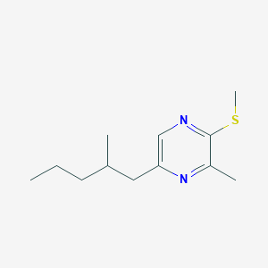 3-Methyl-5-(2-methylpentyl)-2-(methylthio)pyrazine