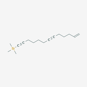 Trimethyl(tridec-12-ene-1,7-diyn-1-yl)silane