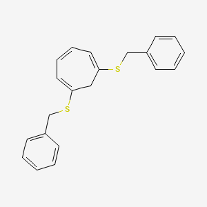 1,6-Bis(benzylsulfanyl)cyclohepta-1,3,5-triene