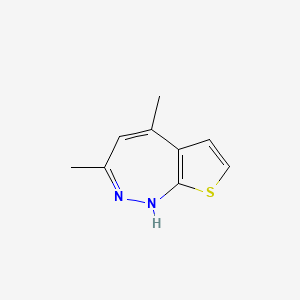 3,5-Dimethyl-2H-thieno[2,3-c][1,2]diazepine