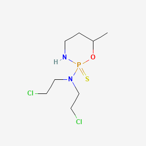 Tetrahydro-2-(bis(2-chloroethyl)amino)-6-methyl-2H-1,3,2-oxazaphosphorine 2-sulfide