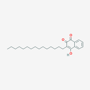 4-Hydroxy-3-pentadecylnaphthalene-1,2-dione