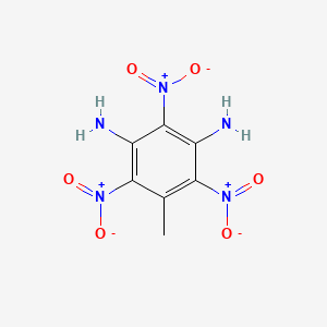 molecular formula C7H7N5O6 B15439359 5-Methyl-2,4,6-trinitrobenzene-1,3-diamine CAS No. 73334-04-0