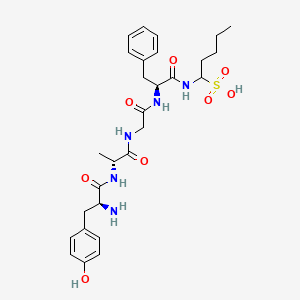 L-Tyrosyl-D-alanylglycyl-N-(1-sulfopentyl)-L-phenylalaninamide