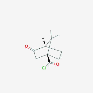 B154394 Bicyclo[2.2.1]heptane-1-carbonyl chloride, 4,7,7-trimethyl-3-oxo-, (1S)-(9CI) CAS No. 129646-48-6