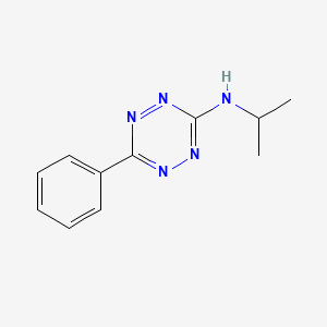 6-Phenyl-N-(propan-2-yl)-1,2,4,5-tetrazin-3-amine