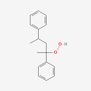 molecular formula C17H20O2 B15439537 2,4-Diphenylpentane-2-peroxol CAS No. 78484-98-7