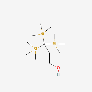 3,3,3-Tris(trimethylsilyl)propan-1-ol