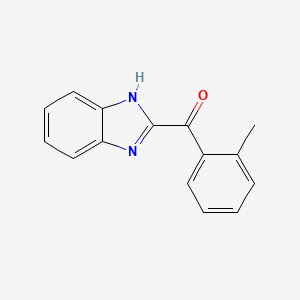 (1H-Benzimidazol-2-yl)(2-methylphenyl)methanone