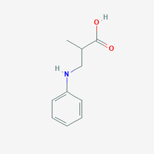 3-Anilino-2-methylpropanoic acid