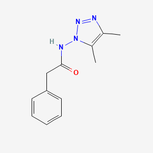 N-(4,5-Dimethyltriazol-1-YL)-2-phenyl-acetamide