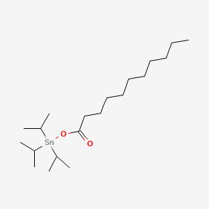 Stannane, triisopropyl(undecanoyloxy)-