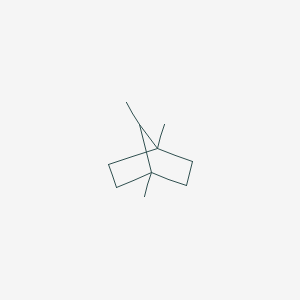 molecular formula C10H18 B15439741 Bicyclo[2.2.1]heptane, 1,4,7-trimethyl- CAS No. 78350-42-2