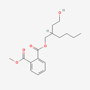 molecular formula C17H24O5 B15439755 2-(2-hydroxyethyl)hexyl Methyl Benzene-1,2-dicarboxylate CAS No. 76644-68-3