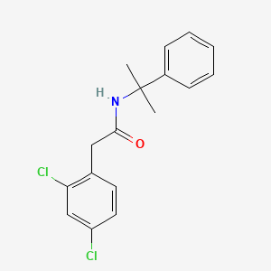 2-(2,4-Dichlorophenyl)-N-(2-phenylpropan-2-yl)acetamide