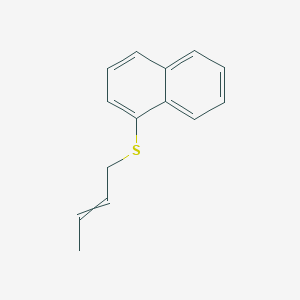 1-[(But-2-en-1-yl)sulfanyl]naphthalene