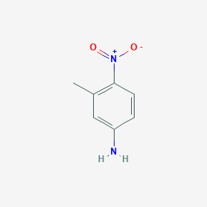 molecular formula C7H8N2O2 B015440 3-甲基-4-硝基苯胺 CAS No. 611-05-2