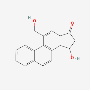 15-Hydroxy-11-(hydroxymethyl)gona-1(10),2,4,6,8,11,13-heptaen-17-one