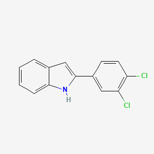 2-(3,4-Dichlorophenyl)-1H-indole